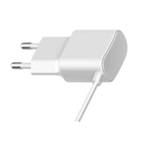 Zasilacz wtyczkowy 12V/0.5A/6W, biały, adapter wertykalny, gniazdo AC:CEE7/16. wtyk DC:2.1/5.5(+)