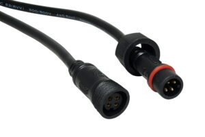 4PINC-W-2 4 PIN Kabel WP Black