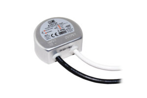 MW Power komponent, IP67 round metal case, 12V/0.83A