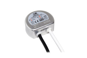 MW Power komponent, IP67 round metal case, 12V/1.67A