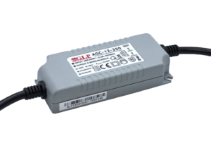 GLP: zasilacz 350mA/9-36VDC, CC, IP40, plastic case