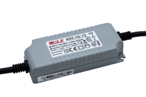 GLP: zasilacz 12V/1.33A, CV, IP40, plastic case