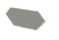 biała zaślepka GLC1 endcap white