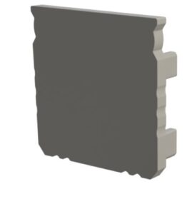 szara zaślepka GLS3/GLG5 endcap grey