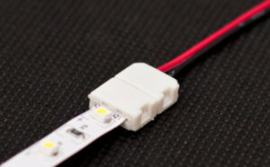 Złącze CLICK pojedyńcze do taśmy LED 8mm + przewód do taśm wodoodpornych