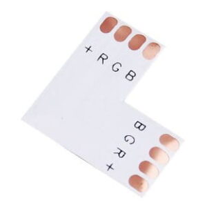 Kątownik do taśm LED 10mm RGB (może współpracować z 2szt CLICK-10B-RGB)