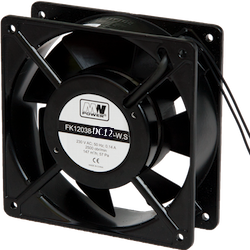 MW POWER Wentylator osiowy 120x120x38, 12VDC, 4.8W, 2000RPM, 145.4.1m3/h, łożysko ślizgowe