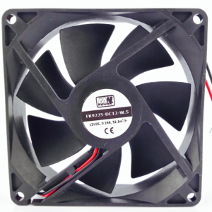 MW POWER Wentylator osiowy 92x92x25, 12VDC, 2.28W, 2500RPM, 52.2m3/h, łożysko kulkowe