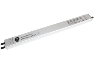 POS LED Driver 12V/11A 132W CV DALI Push Dimming, linear metal case IP67