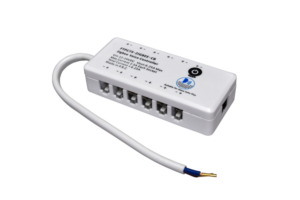 POS Zigbee Dimming 12-ports controller, Vin: 12-24VDC, Io: 6.25A Max, 2.5A each socket