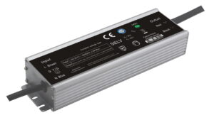 GLP PSU 200W: 12V/16.67A, CV, metal case, rectangular