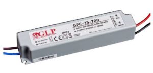 Driver prądowy 700mA/9-48V, CC, non-PFC, IP67 plastic