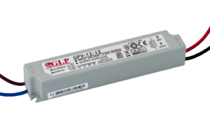 GLP power supply GPV series 12V/1A, CV, non-PFC, IP67 plastic case
