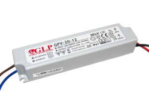 GLP power supply GPV series 12V/2A, CV, non-PFC, IP67 plastic case