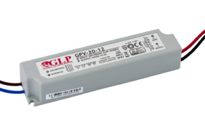 GLP power supply GPV series 5V/3A, CV, non-PFC, IP67 plastic case