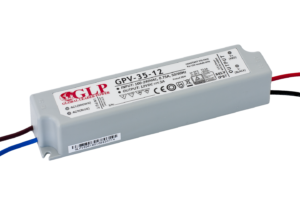 GLP power supply GPV series 36V/1A, CV, non-PFC, IP67 plastic case,