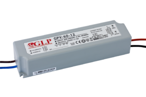 GLP power supply GPV series 5V/8A, CV, non-PFC, IP67 plastic case
