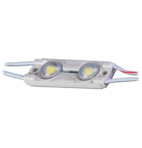 moduł LED 2×5050 12V 0.4W soczewki 160st. barwa czerwona