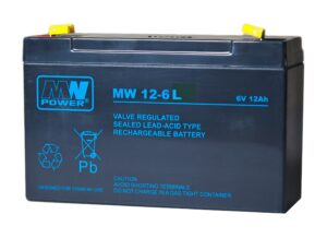akumulator AGM 6V/12Ah, 151*50*100 (T2)