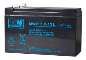 akumulator MWP 7,2-12L (Long Life, 12V-7,2Ah, faston 250)
