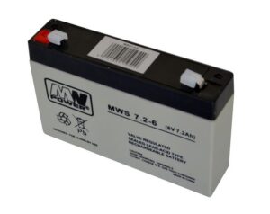 Akumulator MWS 7,2-6 (6V-7,2ah, faston 187/F1)