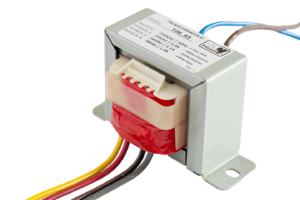 Transformator 20VA; 230VAC -> 14VAC/1.3A, 16VAC/1.1A, 18VAC/1A – output wires = 400mm