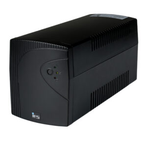 UPS tower modyfikowana sinusoida 230Vac 1200VA/720W plastikowa obudowa z aku 2x 12V/7Ah