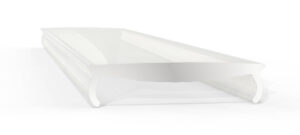 Profesjonalna przesłona z poliwęglanu, kolor mleczny (professional PC cover) MILK 3030mm