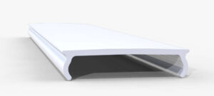 Standardowa przesłona z PVC, kolor mleczny (standard PVC cover) MILK 2010mm