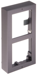 Aluminiowa ramka montażowa natynkowa na 2 moduły. Aluminiowa puszka natynkowa i okablowanie w zestawie. Wymiary ramki: 219x107x4mm. wymiary puszki: 219x107x32.7mm