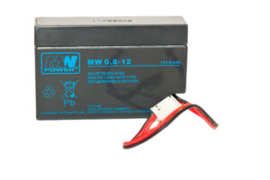 akumulator AGM 12V/0.8Ah, 96*25*62 (wtyk)