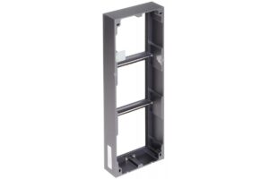 Aluminiowa ramka montażowa natynkowa na 3 moduły. Aluminiowa puszka natynkowa i okablowanie w zestawie. Wymiary ramki: 320.8x107x4mm. wymiary puszki: 320.8x107x32.7mm